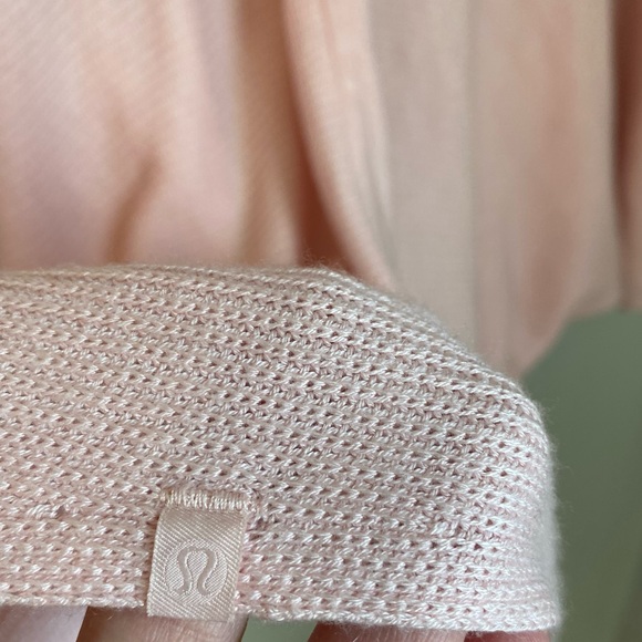 Lululemon Cashlu Knit Textured Wrap Pink Mist Size XS S - Picture 10 of 14